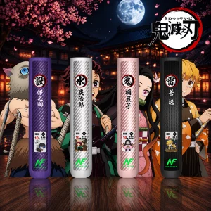 INF六代電子煙主機｜鬼滅之刃聯名版｜顯示螢幕｜400mAh｜雙檔功率｜通用6代｜顏色清單首圖